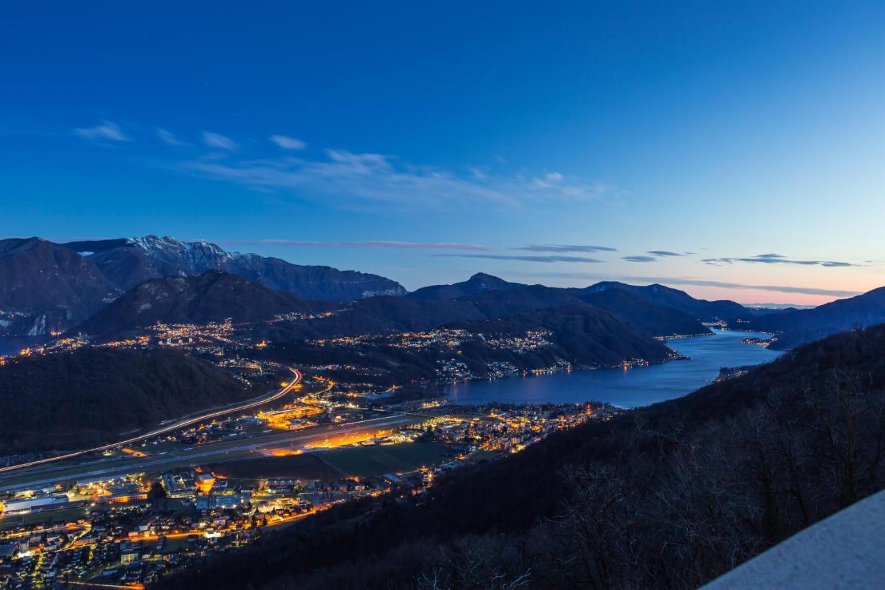 Al Ponte Otel Cademario Dış mekan fotoğraf
